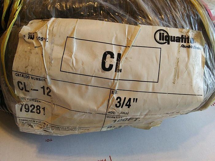 Electri-Flex CL-12 Flexible 3/4" Nonmetallic Liquidtight Nylon Conduit 100ft