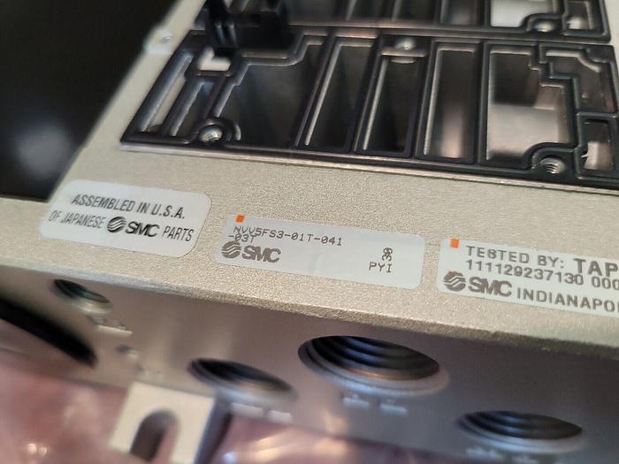 Used SMC NVV5FS3-01T-041-03T PARTS REPAIR DAMAGED WIRE PORT