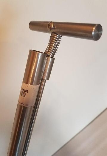 Used Sample Thief 48" Length, Stainless Steel Swing Tip - Processing, Laboratory