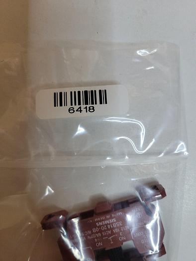 Used Siemens 3SB14 20-0B, Lot Of Five