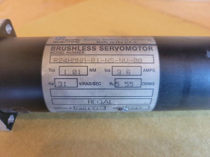 Used Pacific Scientific R24HMNA-R1-NS-NV-00 Brushless Servomotor