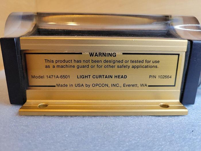 OPCON 1471A-6501, P/N 102664 Light Curtain Head