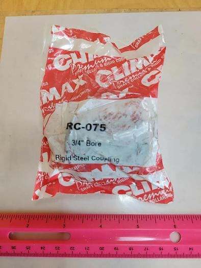 Climax RC-075 3/4" Bore, Rigid Steel Coupling