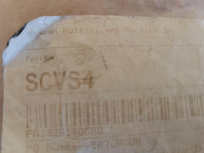 Dixon SCVS4 Safety Check Valve Sizing