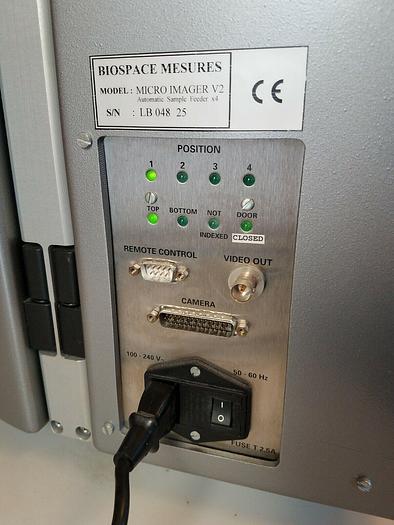 Used BioSpace Microimager V2, Automatic Sample Feeder - Sample Imaging