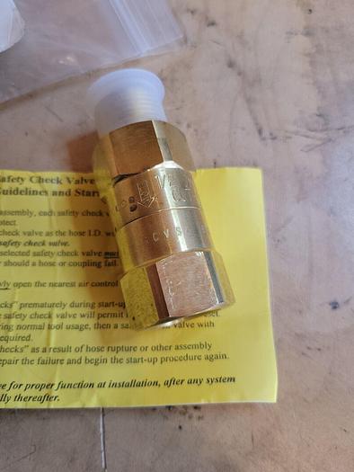 Dixon SCVS4 Safety Check Valve Sizing