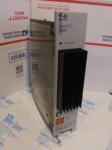Used Siemens Simatic T1505 Power Supply