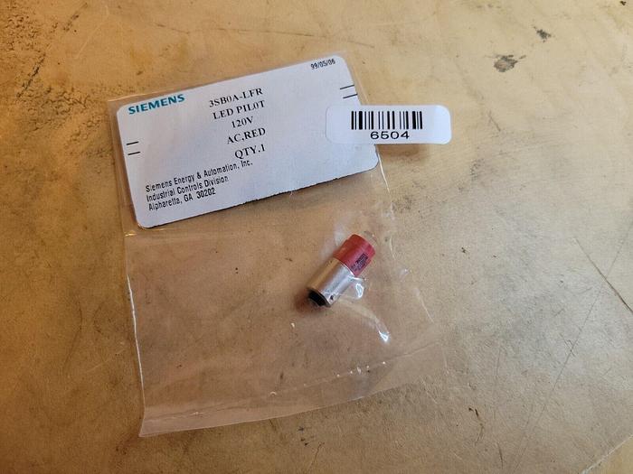 Siemens 3SB0A-LFR, Red, 120V