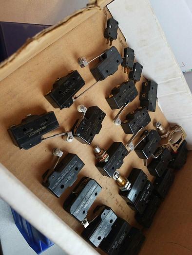 Used Micro Switch Bulk Lot, Industrial Wholesale