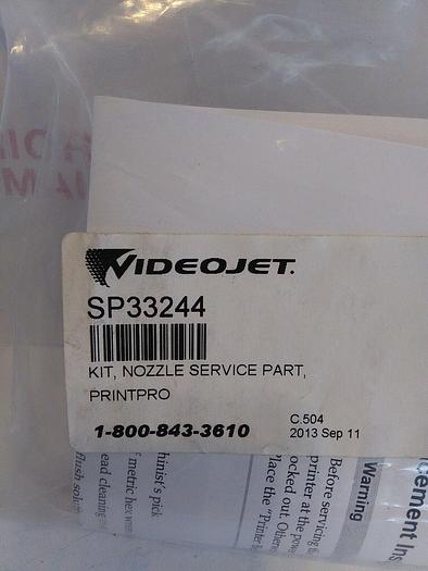 Videojet SP33244 Nozzle Service Part Kit
