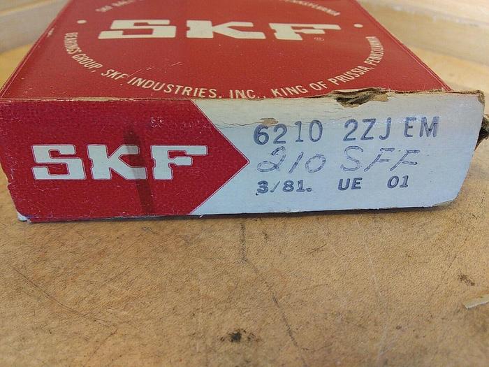 SKF 6210 2ZJ EM 62102ZJEM Sealed Bearing