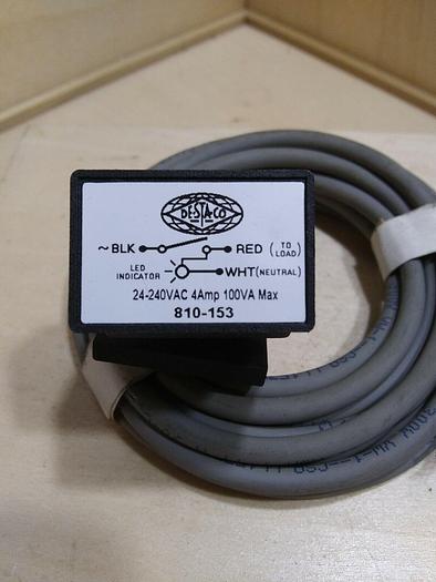 Used Desta Co 810-153 LED Indicator Sensor