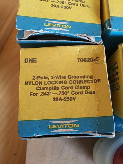 Wholesale Industrial Surplus Locking Cord Clamp Bulk Lot. 70620-C L620-P