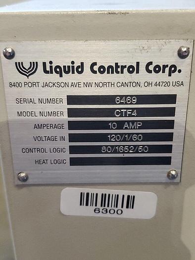 Used Liquid Control Corp CTF4, F17220193 Epoxy Pumping Machine Positive Displacement Dosing Pumps Graco