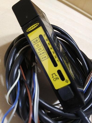 Banner D12EN6FP Teach Mode Fiber Optic Sensor