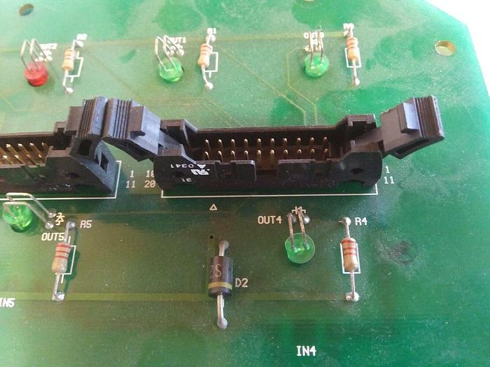 Used Ishii Hyoki Membrane Panel - Main Control/Rewind Clamp