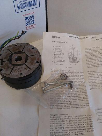 Used Brake Assembly DB10 Spring Pressure Single Disc Brake