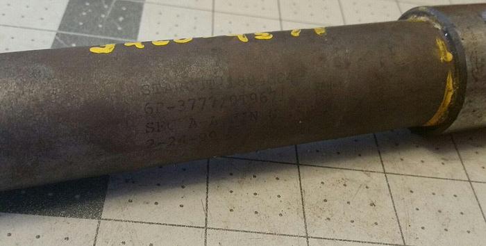 Used STARCUT DRILL 1884884, 6E-3777/9T9671 SEC A-A - 15" OAL