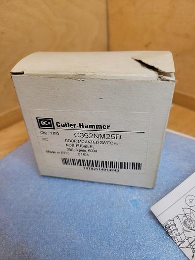 Cutler Hammer C362NM25D Door Mounted Switch