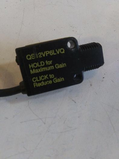 Used Banner QS12VP6LVQ Sensor with PKW4-2 Cable