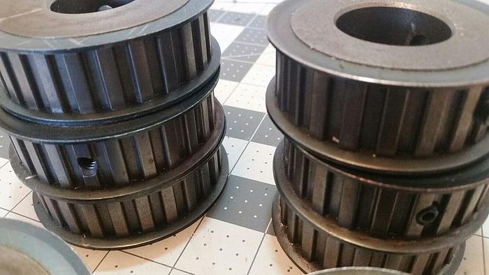 Used 22L075 & 26L075 TIMING BELT PULLEY 1.250 BORE, Qty 8