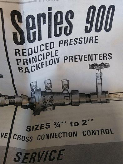 Watts 47 BFP RK/900F RK Reduced Pressure Backflow Preventers Service Kit