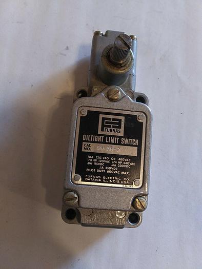 Used Furnas 54LA62 Oil Tight Limit Switch