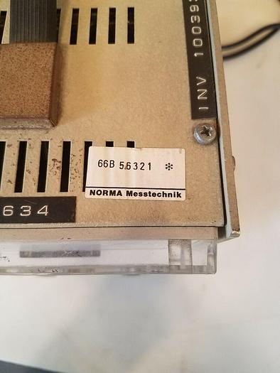 Used NORMA Messtechnik - 66B 56321 - U-Functionmeter, Normameter