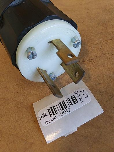 Leviton 2631-PLC 2 pole 3 Wire Grounding Plug Locking