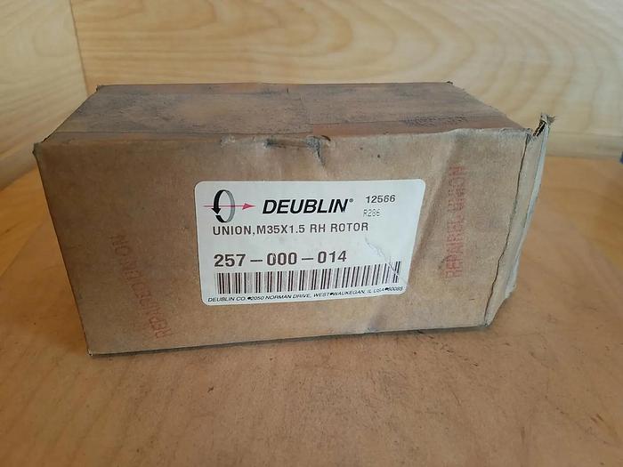 Used Deublin 257-000-014 M35x1.5 RH Rotor Union - Refurbished/Repaired