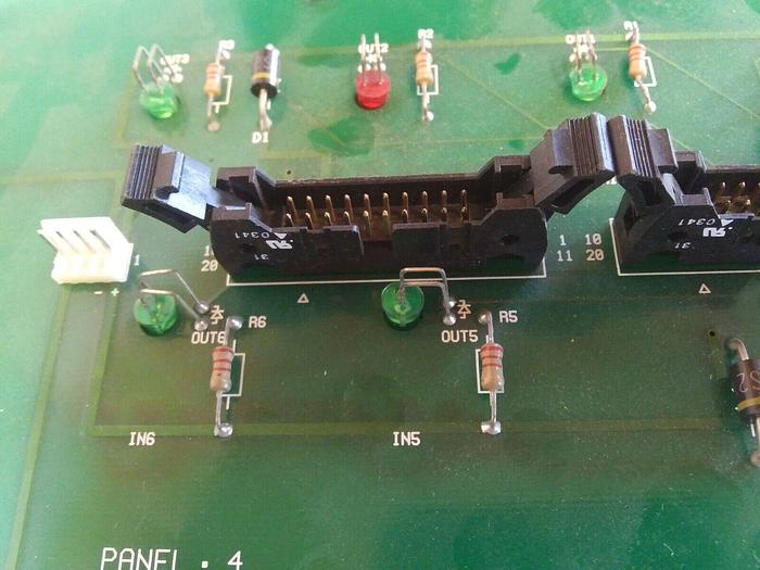 Used Ishii Hyoki Membrane Panel - Main Control/Rewind Clamp