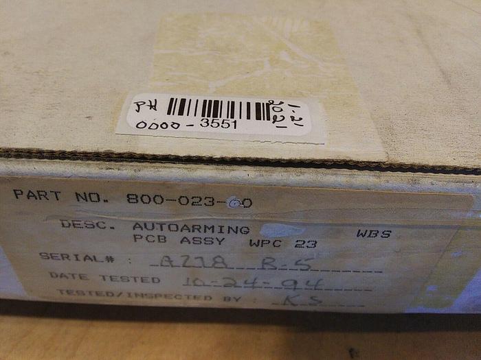 WPC 800-023-00 Autoarming PCB Assy WPC 23 80002300