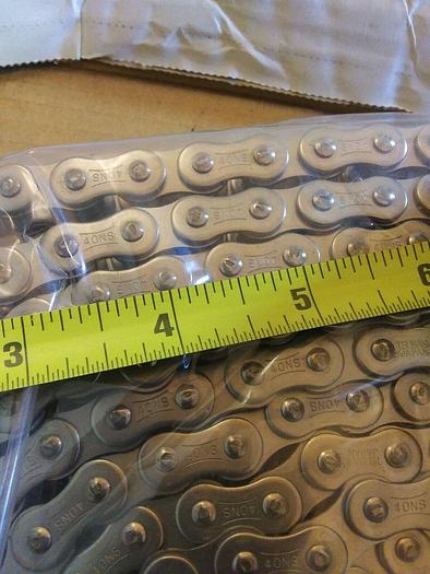 Tsubaki 40(NS) 316 Riveted 480 Pit Incl 2 C/L. 20ft