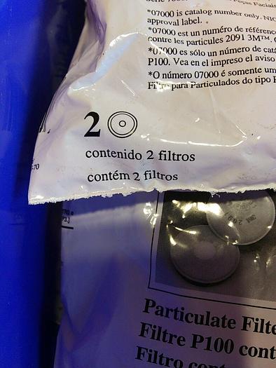P100 Particulate Filter 3M 2091/07000 (Lot of 8)