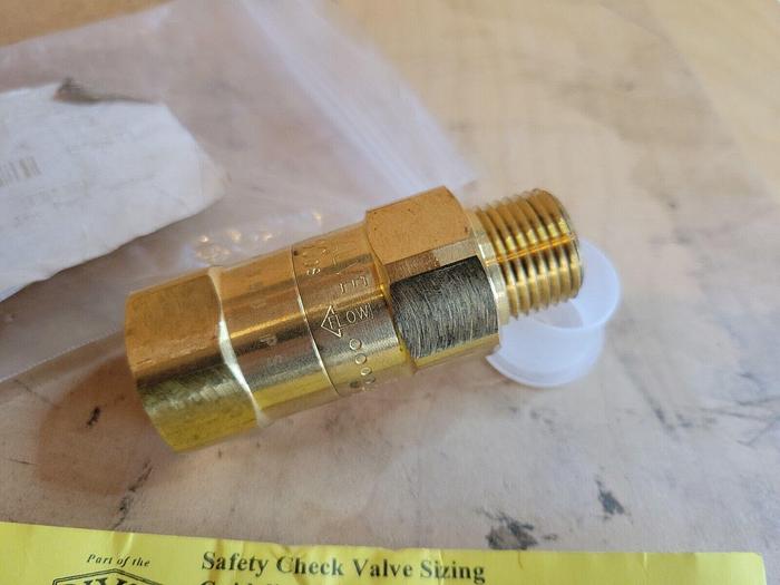 Dixon SCVS4 Safety Check Valve Sizing