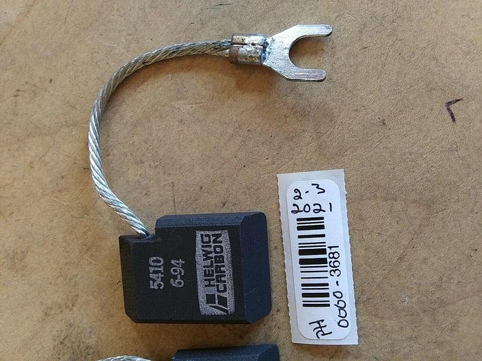 Helwig Carbon 6-94 5410 Carbon Brushes (Lot of 2)