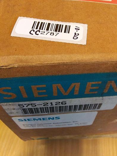 Siemens 575-2126 Series 505 Discrete Input Module with Manual