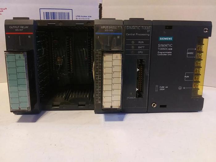 Used Siemens T1305DC O2B Programmable Controller Unit