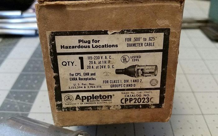 Used Appleton Electric CPP2023C, .500" - .625" Dia, 115-230V Explosion Proof