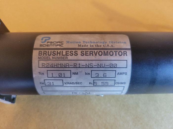 Used Pacific Scientific R24HMNA-R1-NS-NV-00 Brushless Servomotor