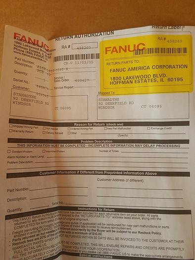 Fanuc A16B-1310-0380-R PCB