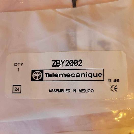 Schneider Electric Telemecanique ZBY2002 Black 22m Legend Plate Engraved New