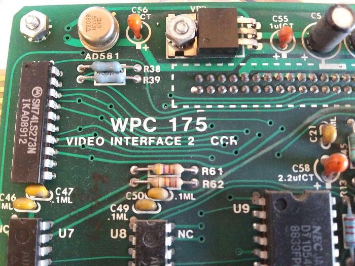 Used WPC 800-175-00 Video Interface