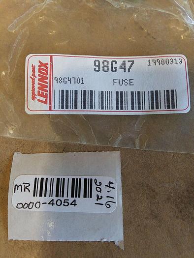 Lennox 98G47 Thermal Fuse Roll Out Switch