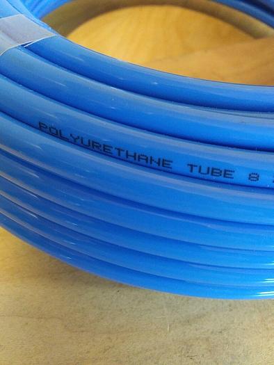 Polyurethane 8 X 5.5mm Tube. Blue. Appx 75ft