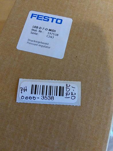 LRB-D-7-0-MIDI Festo Pressure Control Regulator Kit