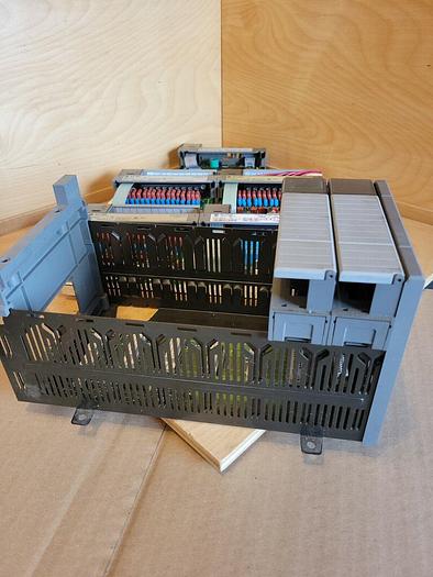 Used Allen Bradley BULK LOT 1746-1A16, 1746-OW16, 1747-L511 w/ Slot Rack