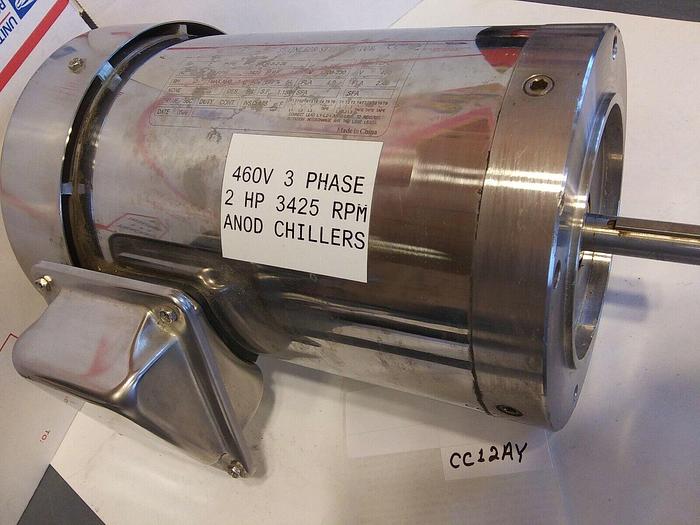 Used Barracuda 39CR-3-2-36 Stainless Steel Wash-down Motor