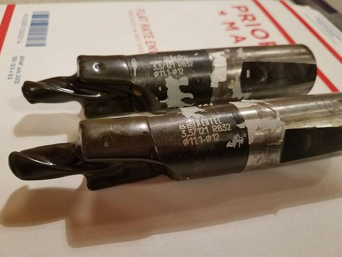 Used QTY TWO Chamfer Countersink Combo Drill 3.37121 R832 - SEE PICTURES