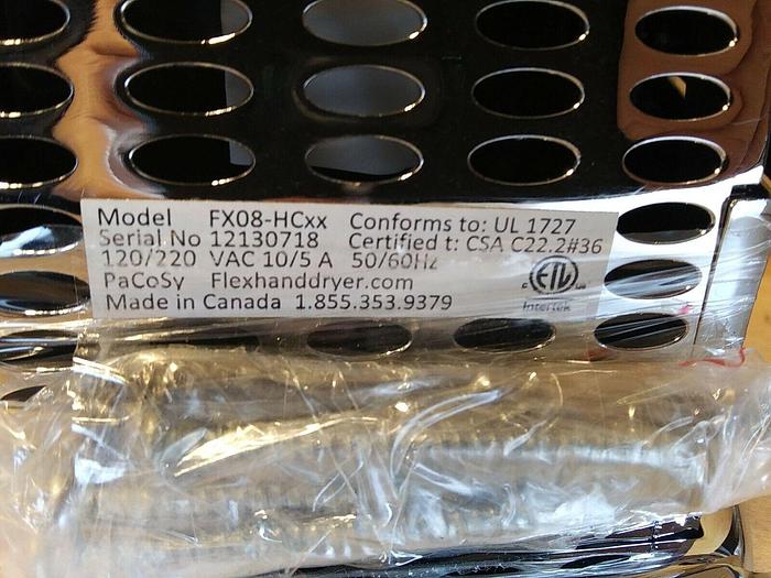 Workplace Essentials FX08-HCxx Hand Dryer Chrome EcoDri